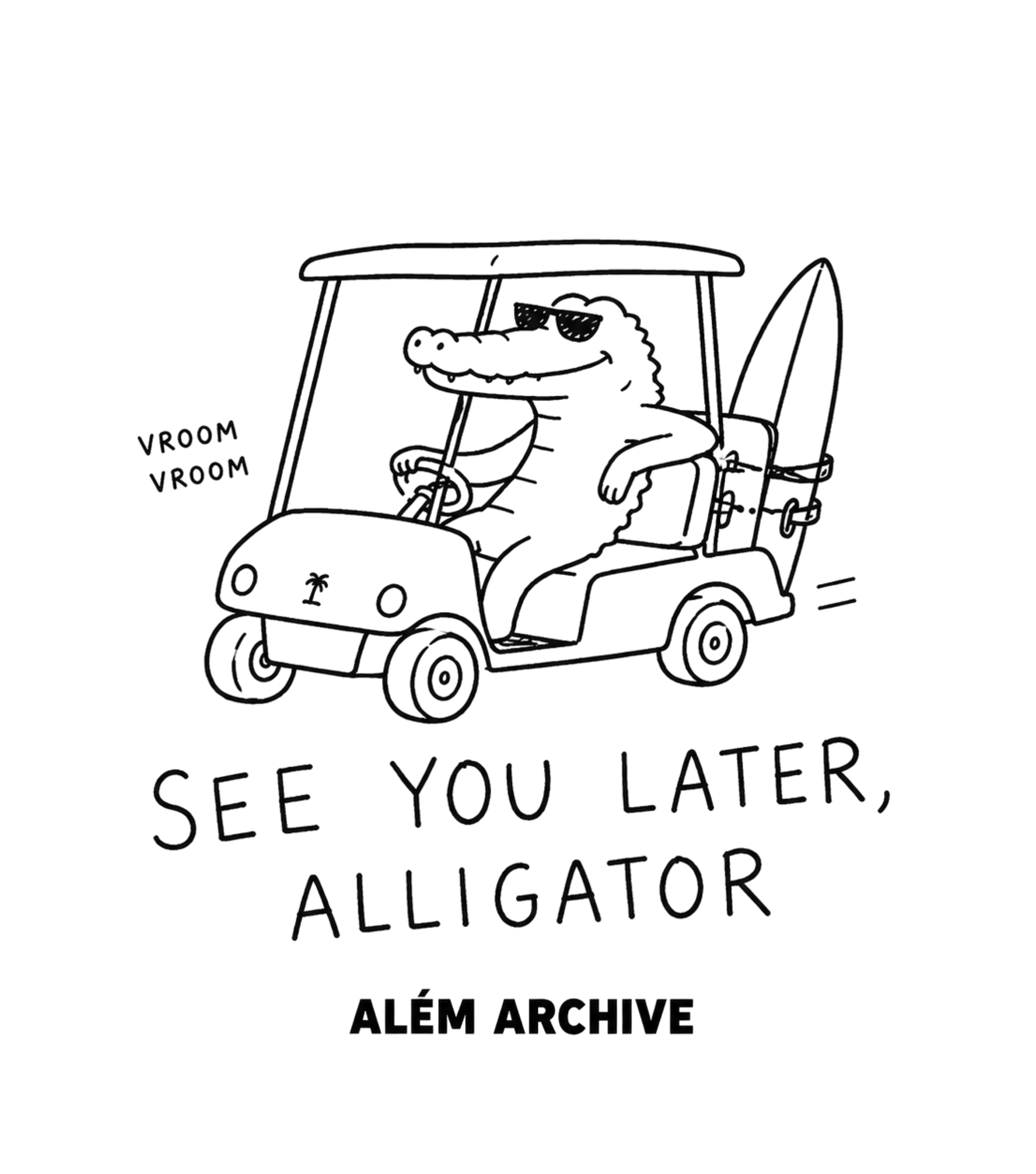 The See You Later, Alligator Tee